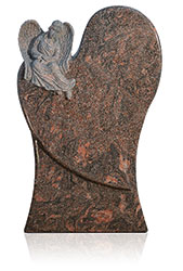 Grabdenkmal 10088 Himalaya mit Ornament Engel Nr. 6
